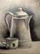 Art: Coffee Pot from yesteryear by Artist Barbara Haviland