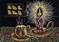 Art: Candle and Teacup by Artist Naquaiya