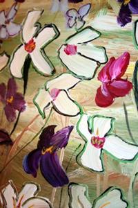 Detail Image for art WILD FLOWERS, WINDY DAY