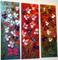 Art: FLOWERS GARDEN IN THE SUNSET by Artist LUIZA VIZOLI