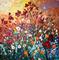 Art: WILDFLOWERS FIELD by Artist LUIZA VIZOLI