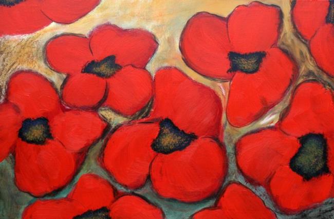Art: RED by Artist LUIZA VIZOLI