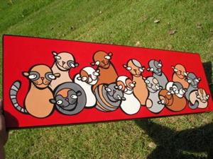 Detail Image for art QUINZE CHATS