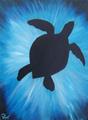 Art: Sea Turtle by Artist Padgett Mason