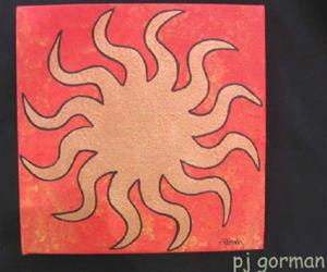 Detail Image for art Tribal Bronze Sun sold Detail Image for art Tribal Bronze Sun sold