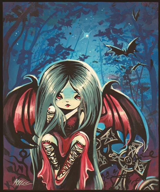 Art: Night Wings by Artist Nico Niemi