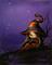 Art: Purple Night by Artist Nico Niemi