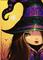 Art: Little Green Eyed Witch by Artist Nico Niemi