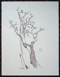 Detail Image for art tree study #6